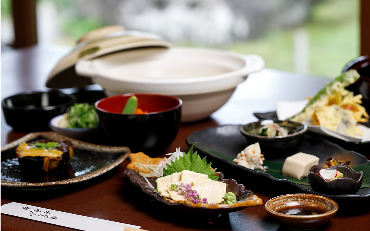 湯豆腐嵯峨野定食實拍