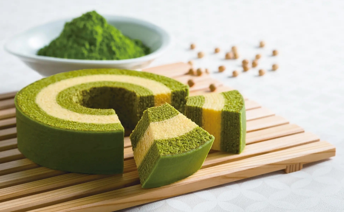 京都抹茶豆乳年輪蛋糕京 Baumu 商品實拍