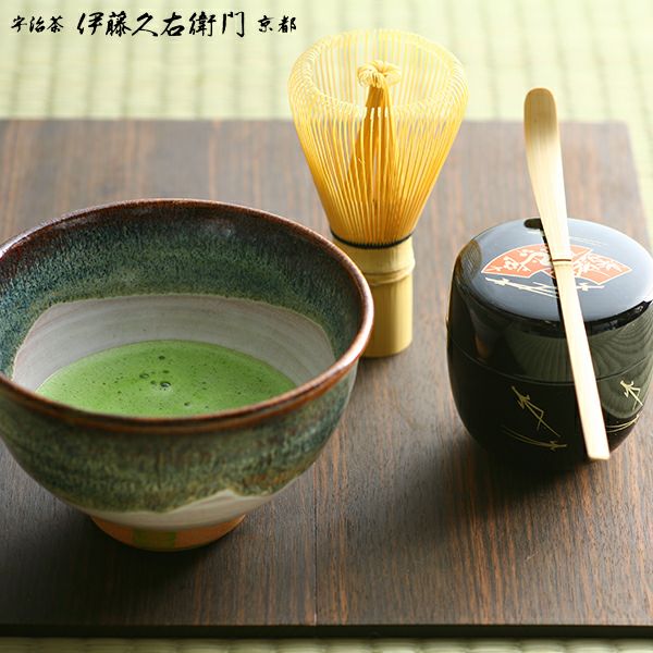 宇治抹茶與茶筅實拍