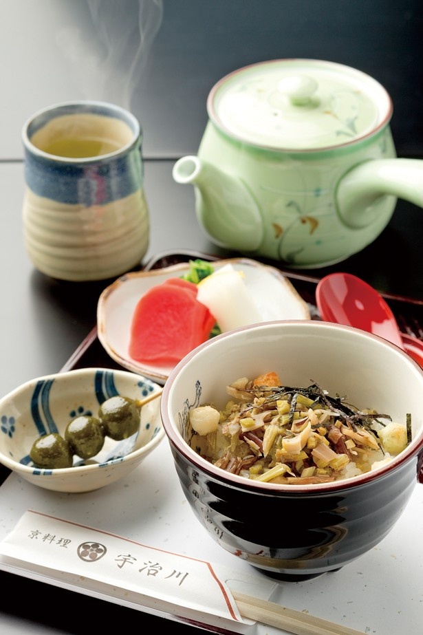 京料理宇治川抹茶高湯茶泡飯實拍